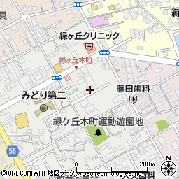 三重県伊賀市緑ケ丘本町1603周辺の地図
