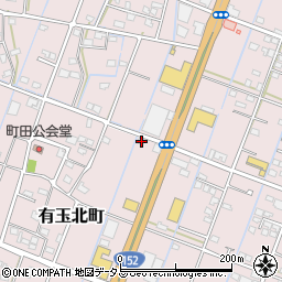 静岡県浜松市中央区有玉北町1801周辺の地図