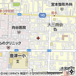 東洋羽毛関西販売株式会社大阪営業所周辺の地図