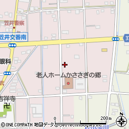 静岡県浜松市中央区恒武町836周辺の地図