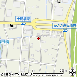 静岡県浜松市中央区豊西町553周辺の地図