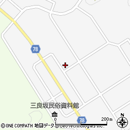 広島県三次市三良坂町灰塚4周辺の地図