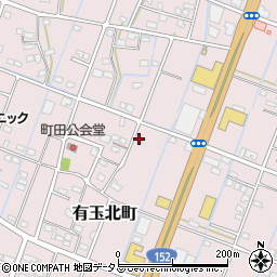 静岡県浜松市中央区有玉北町1804周辺の地図