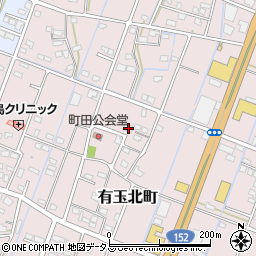 静岡県浜松市中央区有玉北町1903周辺の地図