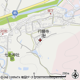 兵庫県神戸市北区山田町東下100周辺の地図