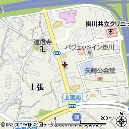 ホテルルートイン掛川インター周辺の地図