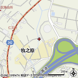 静岡県牧之原市東萩間2349周辺の地図