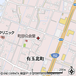 静岡県浜松市中央区有玉北町1904周辺の地図