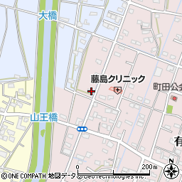 静岡県浜松市中央区有玉北町2032周辺の地図