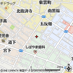 愛知県豊橋市池見町4周辺の地図