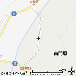 広島県山県郡北広島町南門原319周辺の地図