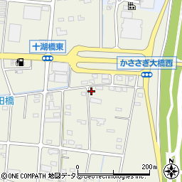静岡県浜松市中央区豊西町557周辺の地図