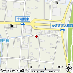 静岡県浜松市中央区豊西町555周辺の地図