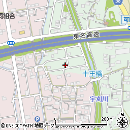 静岡県袋井市久能2083-23周辺の地図