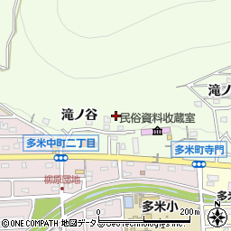 愛知県豊橋市多米町周辺の地図