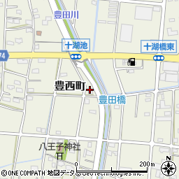 静岡県浜松市中央区豊西町1065周辺の地図