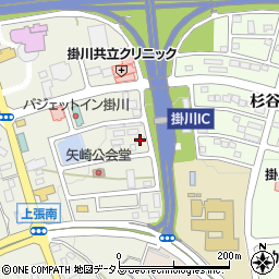 掛川タクシー周辺の地図