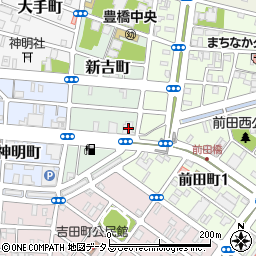 愛知県豊橋市新吉町41-3周辺の地図
