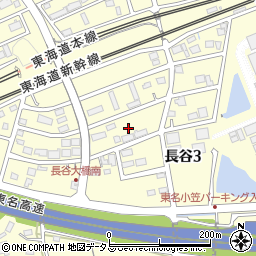 静岡県掛川市長谷3丁目10周辺の地図