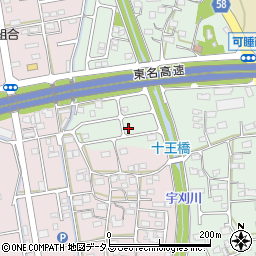 静岡県袋井市久能2083周辺の地図