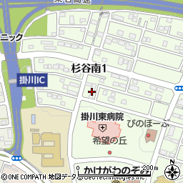 グループホーム サンシティ掛川周辺の地図