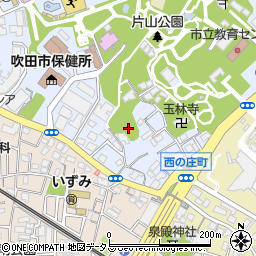 大阪府吹田市出口町周辺の地図