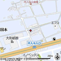 静岡県袋井市国本1105周辺の地図