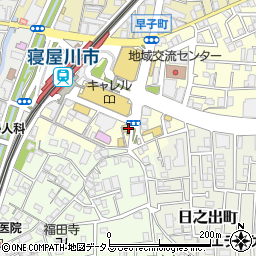 和田精密歯研株式会社　大阪東営業所周辺の地図