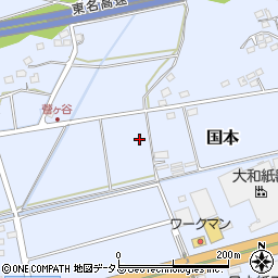 静岡県袋井市国本1375周辺の地図