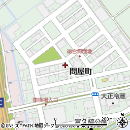 愛知県豊橋市問屋町周辺の地図