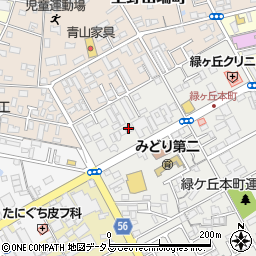 セブンイレブン伊賀緑ケ丘本町店周辺の地図