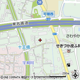 静岡県袋井市久能1998周辺の地図