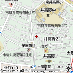 株式会社マルヤス　井高野店周辺の地図