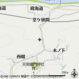京都府相楽郡笠置町飛鳥路周辺の地図