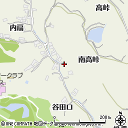 愛知県知多郡美浜町野間南高峠周辺の地図