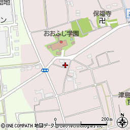 静岡県磐田市大久保183周辺の地図