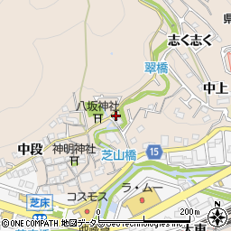 兵庫県神戸市北区山田町下谷上天神5周辺の地図