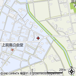 静岡県浜松市中央区大島町134周辺の地図