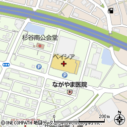 ベイシア掛川店周辺の地図