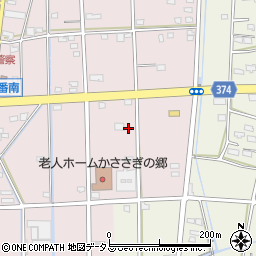 静岡県浜松市中央区恒武町853周辺の地図