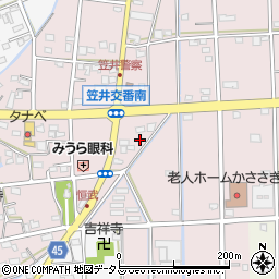 静岡県浜松市中央区恒武町779周辺の地図