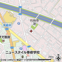 日榮ハイム初生周辺の地図