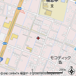 静岡県浜松市中央区有玉北町1398周辺の地図
