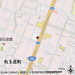 静岡県浜松市中央区有玉北町1124周辺の地図