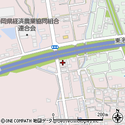静岡県袋井市堀越1402-1周辺の地図