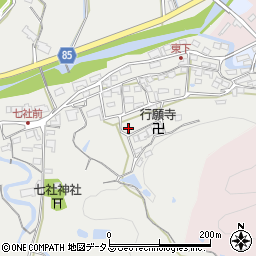兵庫県神戸市北区山田町東下107周辺の地図