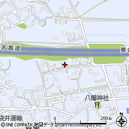 静岡県袋井市鷲巣831周辺の地図