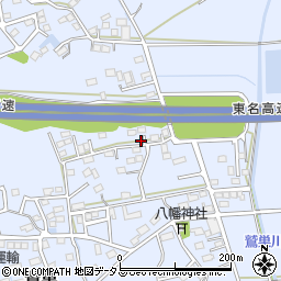 静岡県袋井市鷲巣829周辺の地図