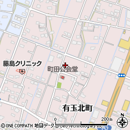 静岡県浜松市中央区有玉北町1900周辺の地図