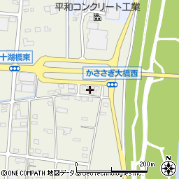静岡県浜松市中央区豊西町886周辺の地図